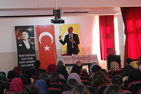 Başkan Akyol öğrencilere başarının sırlarını anlattı