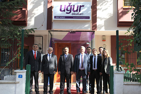Uğur Okulları protokolü ağırladı