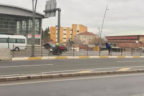 50 metre yürümemek için canını tehlikeye attı