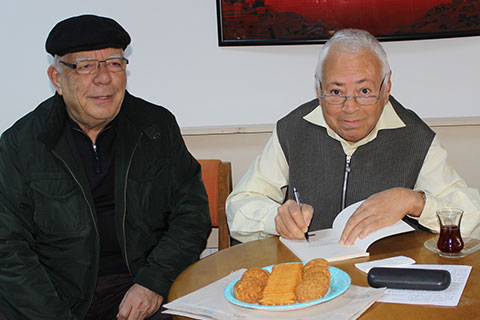 Ergun yeni şiir kitabını tanıttı
