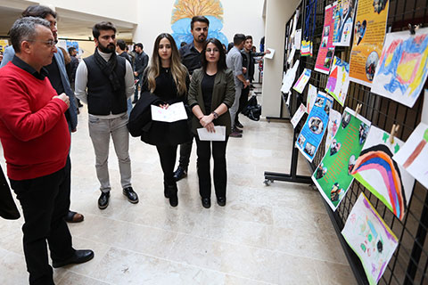 PAÜ’de topluma hizmet sergisi