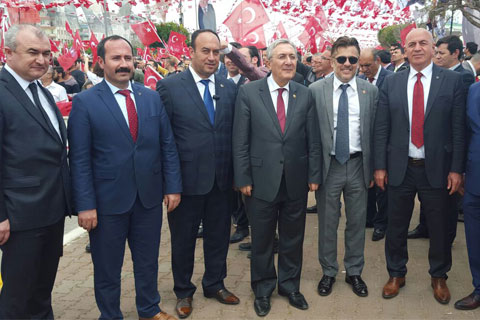 Denizli MHP, Bahçeli’ye destek verdi