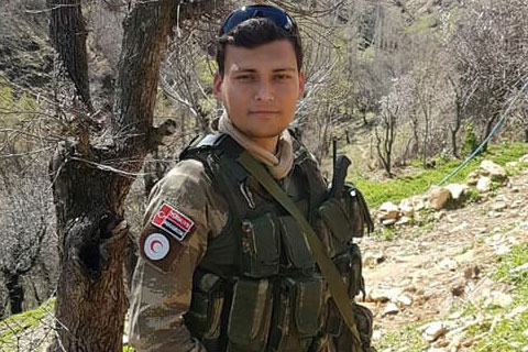 Çivrilli şehit astsubay Hilmi Öz son yolculuğuna uğurlandı
