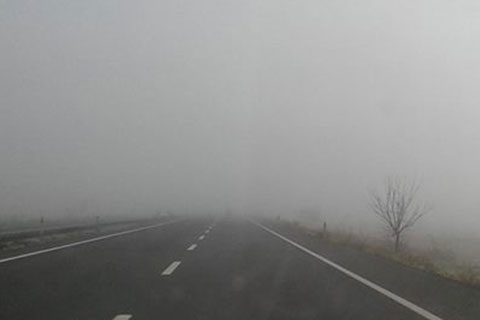 Bu yöne gidecekler dikkat! Sis var