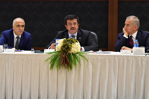Bakan Zeybekci koordinasyon toplantısına katıldı, çalışmaları anlattı