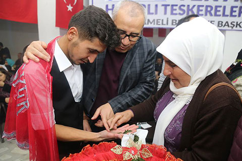 Kınalı kuzular uğurlandı