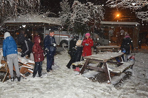 Kış Çameli’de yaşanıyor