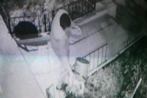 Çöpü boşaltıp, kovayı çaldı