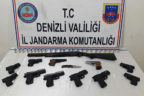Çivril’de silah operasyonu