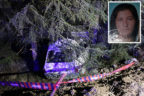 Honaz’da otomobil şarampole yuvarlandı