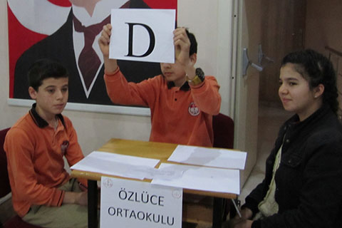 Kale’de okullar arası bilgi yarışması