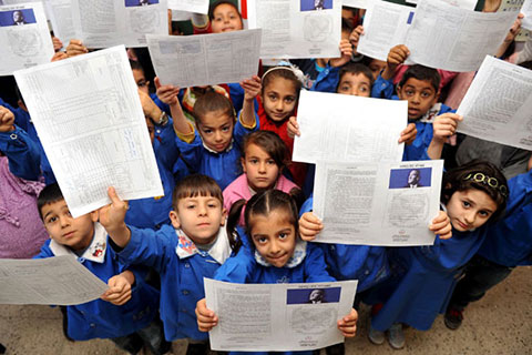 Öğrencileri karne heyecanı sardı