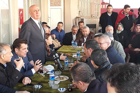 MHP sahaya indi. İlk toplantı Sevindik’te