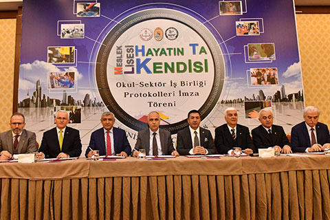 Okul-sektör işbirliği seferberliği başladı
