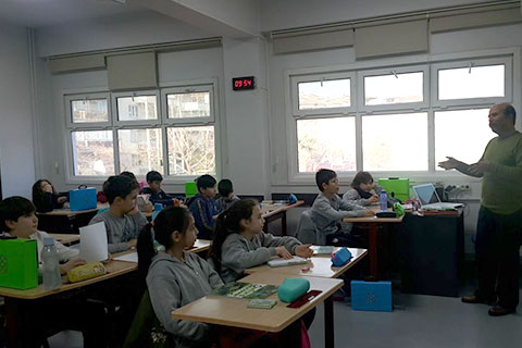PEV Okulları’nın gazeteci konukları