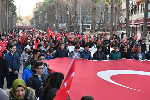 Denizli Sarıkamış Şehitleri’ni andı