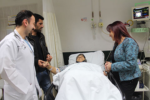 Servergazi Devlet Hastanesi’nde vardiya başladı