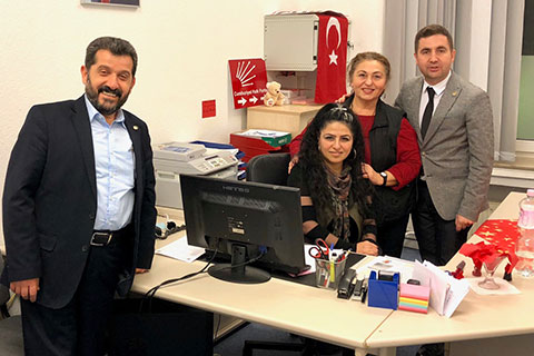 CHP Merkezefendi İlçe Başkanı Varlıker Almanya’da