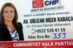 Karaca CHP PM’ye 15. sıradan girdi