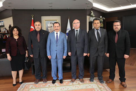 TSS’den Rektör Bağ’a ziyaret