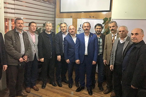ŞAHİN TİN ENSAR VAKFI’NIN KONUĞU OLDU