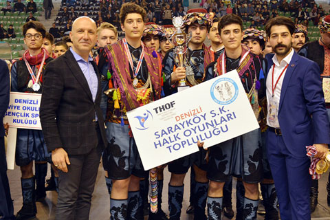 SARAYKÖY HALK OYUNLARINDA BİRİNCİLİKLERİ BIRAKMADI