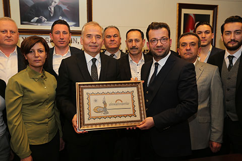 AK Parti Pamukkale’den Zolan’a ziyaret