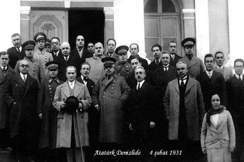 Denizli protokolünden Ata’ya hoş geldin mesajları