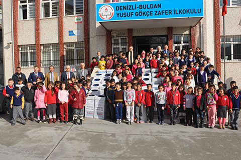 Buldanlı çocuklar çevreyi öğreniyor