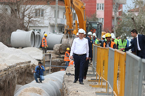 Büyükşehir DESKİ’den alt yapıda önemli yatırım