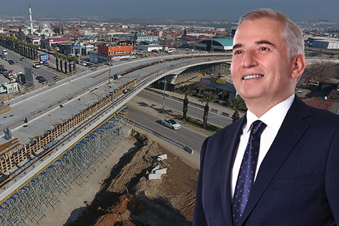 Sanayi Bağlantı Köprüsü kısa süre içinde hizmete alınıyor