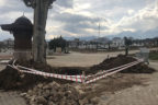 Mezarlıkta kepçeyle kaçak kazı yapan 9 zanlı tutuklandı