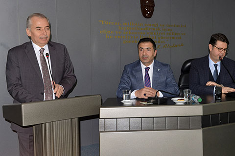 Başkan Zolan DTO’ya konuk oldu