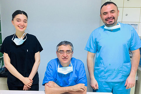 Gürcistanlı Doktor Ana Dvalishvili Gözakademi’ye hayran kaldı