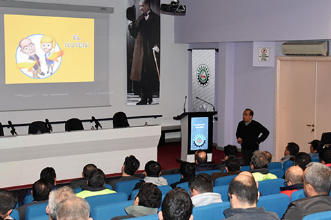 Denizli OSB’de eğitimler sürüyor