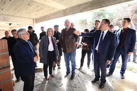 Rektör Bağ Bozkurt ve Çardak’ta