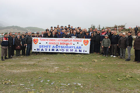 Şehitler için hatıra ormanı