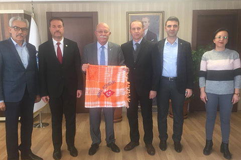 TES’den genel başkana ziyaret
