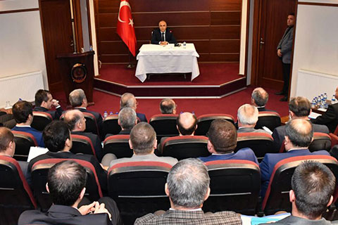 Vali Karahan: “Koordinasyona dikkat edin”