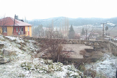 Yüksek kesimler beyaza büründü