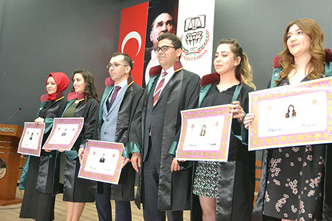 Denizli Barosu’na 5 yeni nefer
