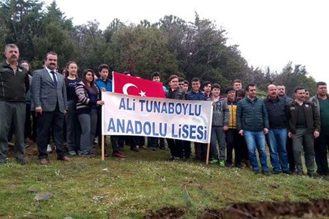 Buldan’da Afrin harekatı ormanı