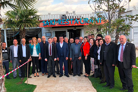CHP Merkezefendi’den siyasetsiz buluşma