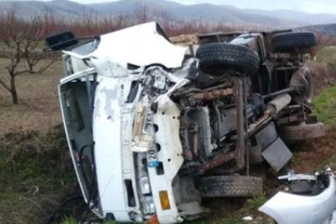 Çivril’de kaza: 4 yaralı