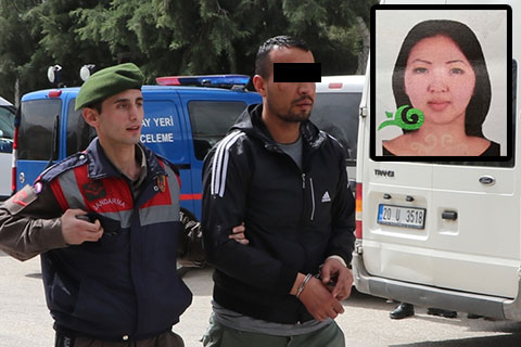 Kırgız kadının katil zanlısı yakalandı