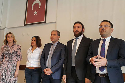 Mimarlar Odası yeni yönetiminin ilk toplantısında sürpriz