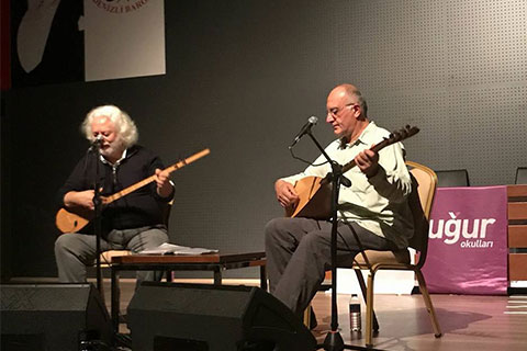 Erkan Oğur ve İsmail Hakkı Demircioğlu Uğur Okulları’nda