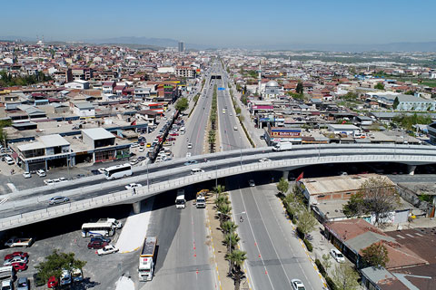 Sanayi bağlantı köprüsü açıldı