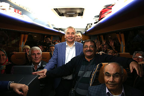 Tarihe yolculuk başladı, ilk kafile yola çıktı