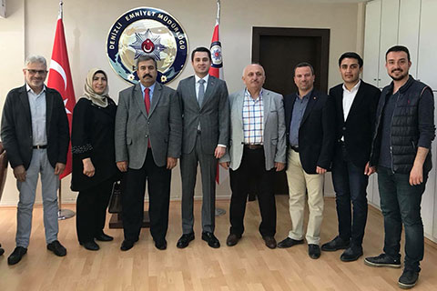 Başer’den Emniyet Müdürü Demir’e ziyaret